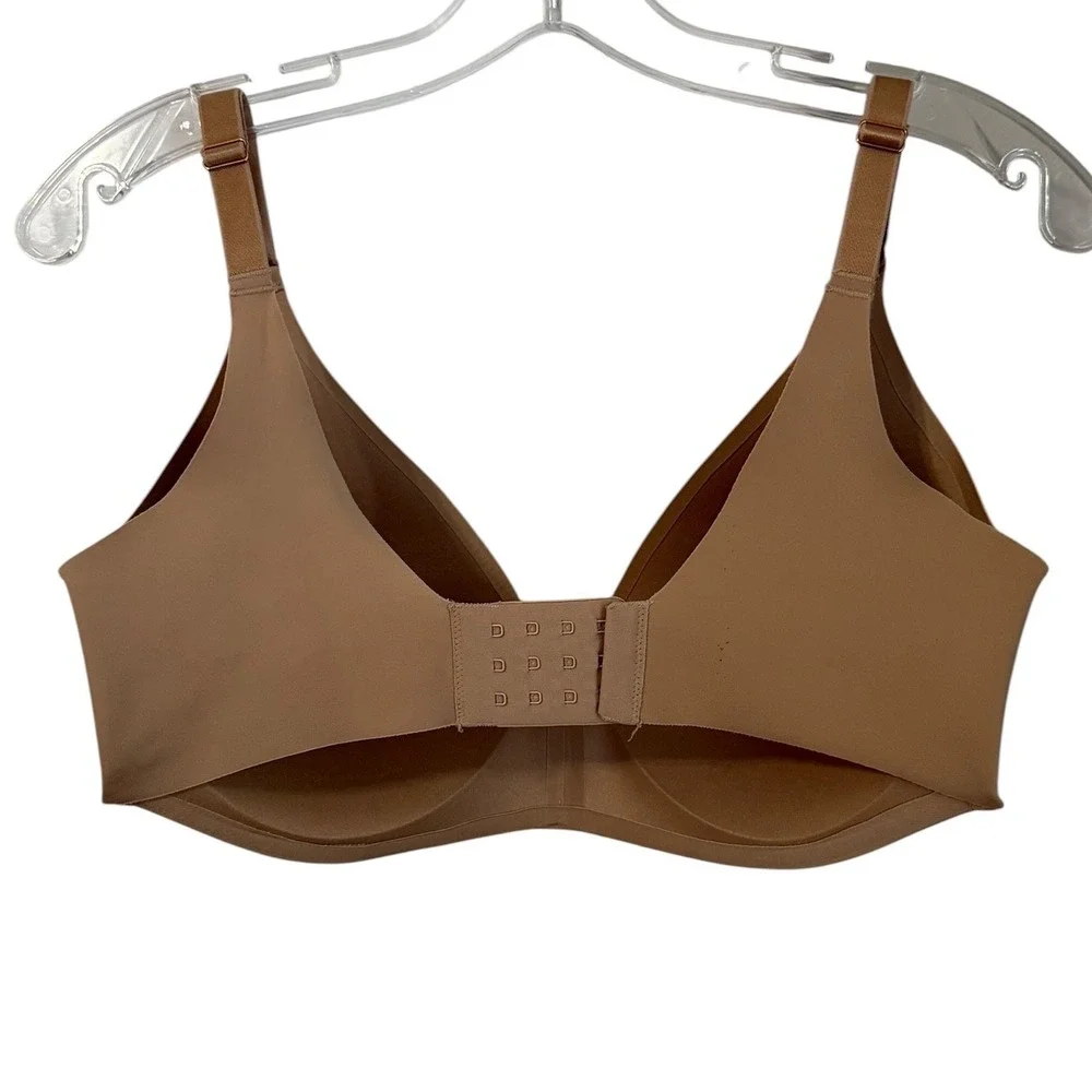 Soma‎ Vanishing 360 Wireless Perfect Coverage Bra Intimates Womens 34DD Tan Nude